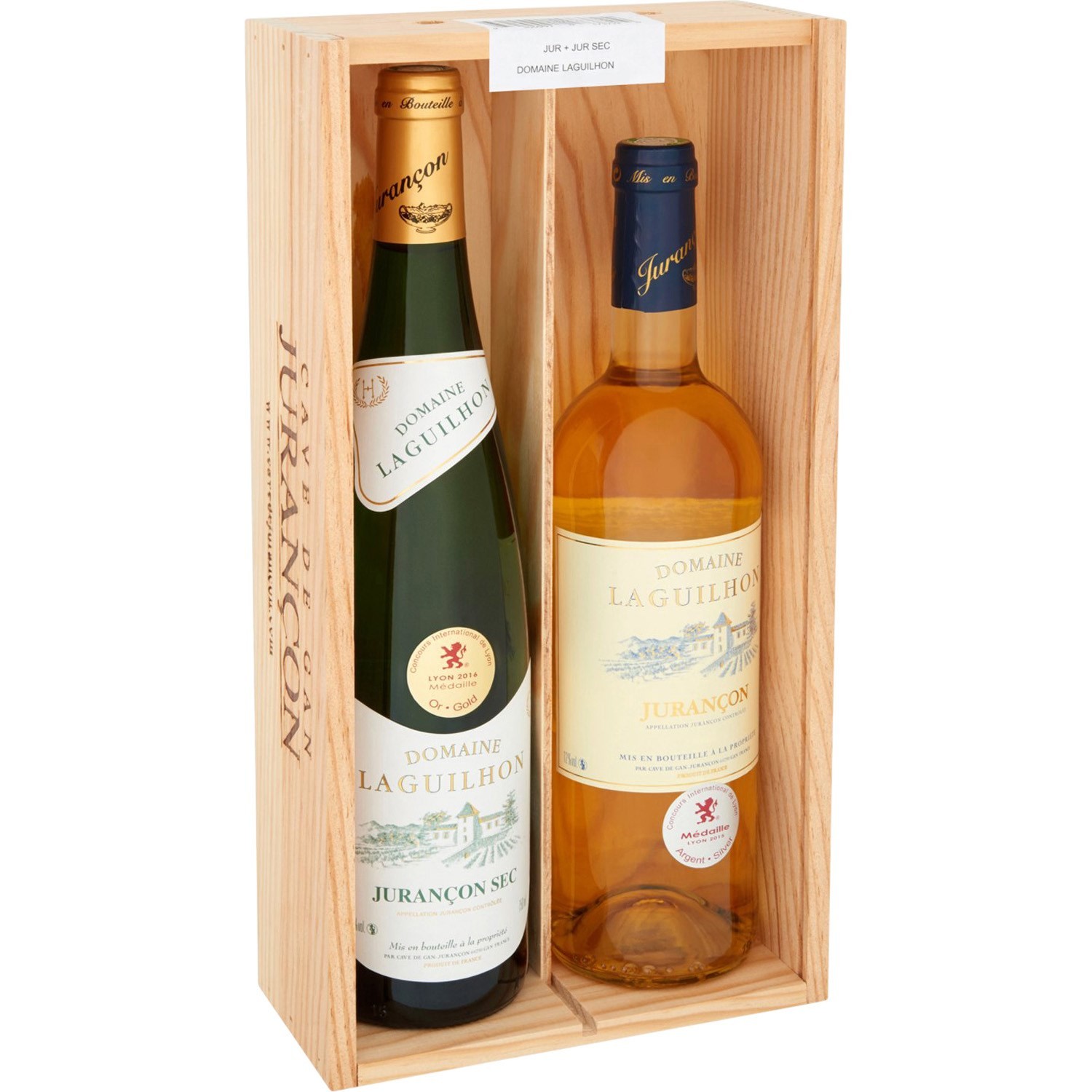 Jurançon & Jurançon Sec, Domaine Laguilhon (x2)  