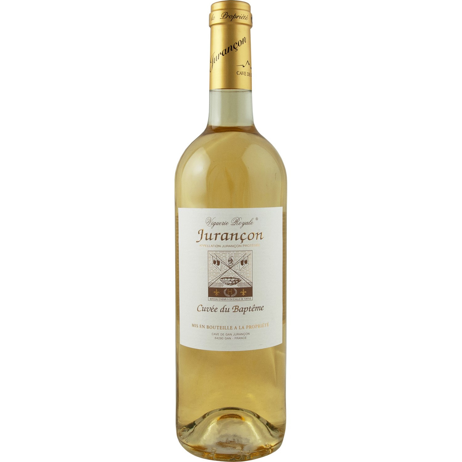 Vin Blanc Moelleux Sud Ouest Jurancon CUVEE DU BAPTEME 3300943335076 REFS.SANS MARQUE
