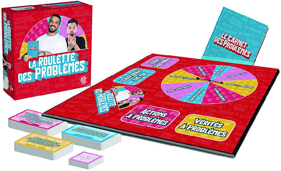 Mgm_Depuis1957 JEU LA ROULETTE DES PROBLÈMES code EAN 3301041413123 