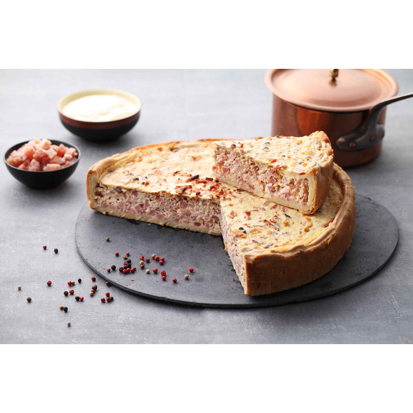 QUICHE LORRAINE GOURMANDE 

