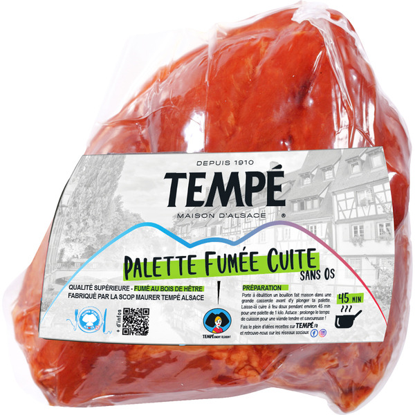 PALETTE FUMÉE CUITE SANS OS SUPÉRIEURE 
