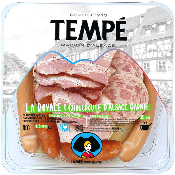 CHOUCROUTE D'ALSACE GARNIE  