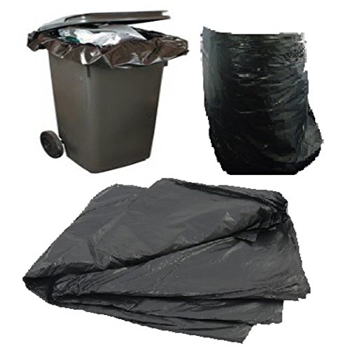 Lot de 10 grands sacs poubelles en plastique en...