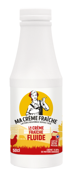 LA BRESSANE CRÈME FRAÎCHE FLUIDE 
LA BRESSANE code EAN 3302551181502 