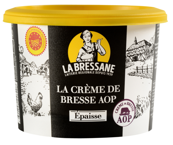LA BRESSANE CRÈME DE BRESSE ÉPAISSE AOP 
 code EAN 3302552246408 