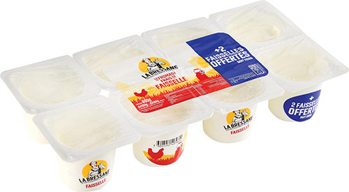 LE FROMAGE FRAIS EN FAISSELLE
4,5% Mat.Gr.