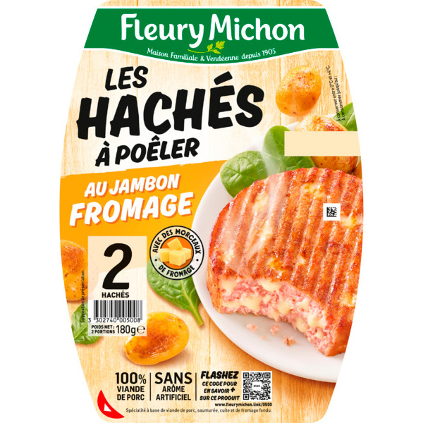  Le Hâché Jambon Fromage Fleury Michon code EAN 3302740004582 