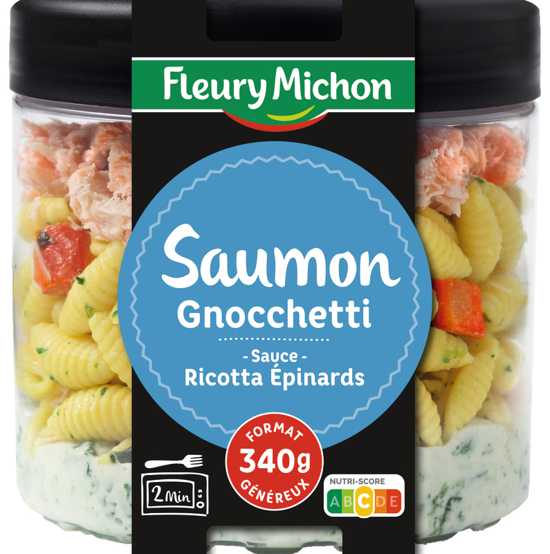 COOK'IN JAR SAUMON, GNOCCHETTI fleury michon