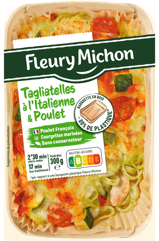 LINGUINE À L'ITALIENNE & POULET fleury michon