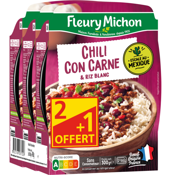 FLEURY MICHON Chili Con Carne code EAN 3302740044779 