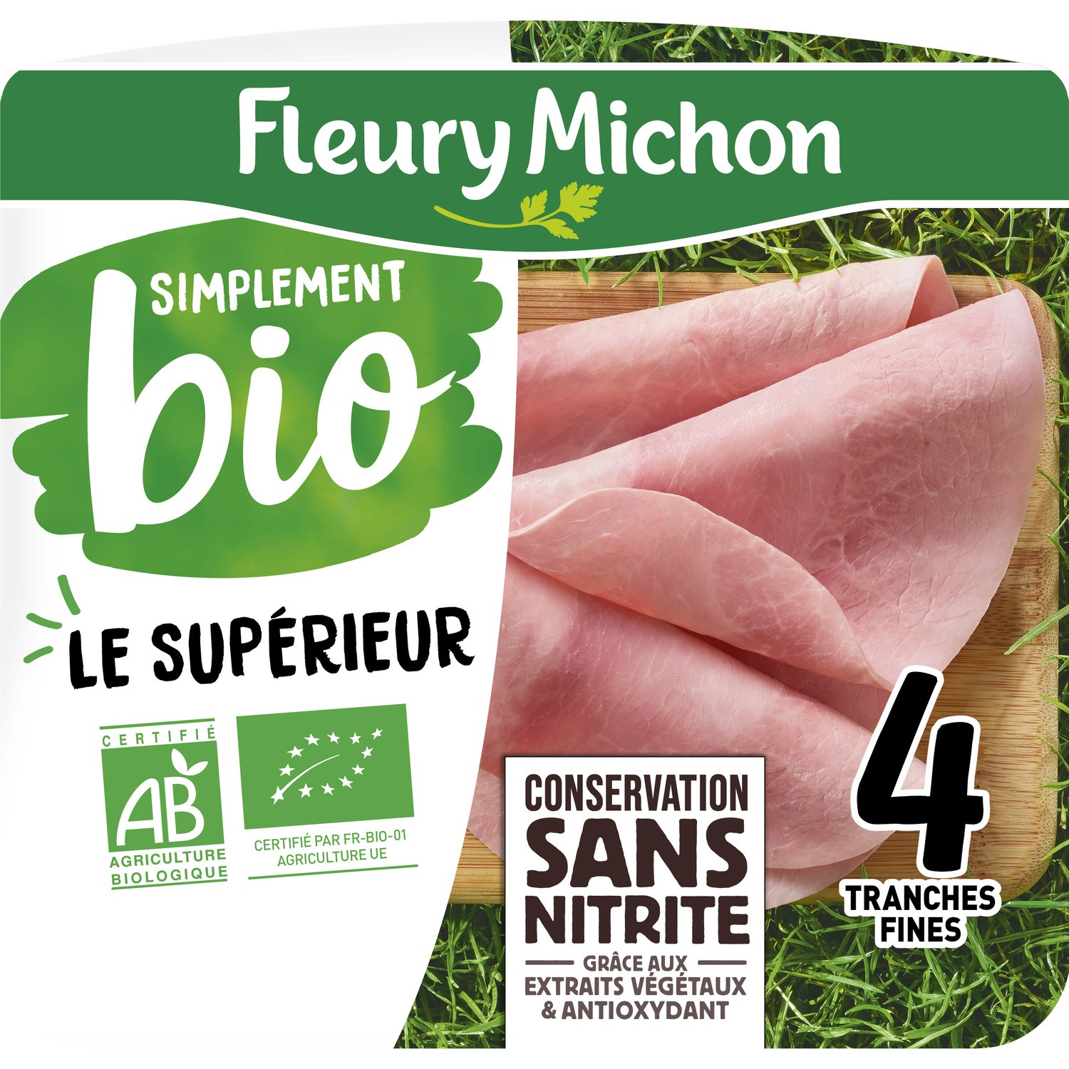 Jambon blanc Bio FLEURY MICHON