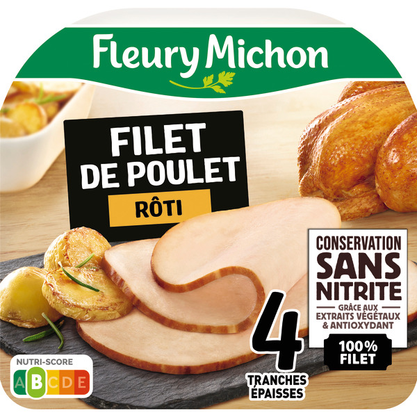 FILET DE POULET RÔTI SANS NITRITE
