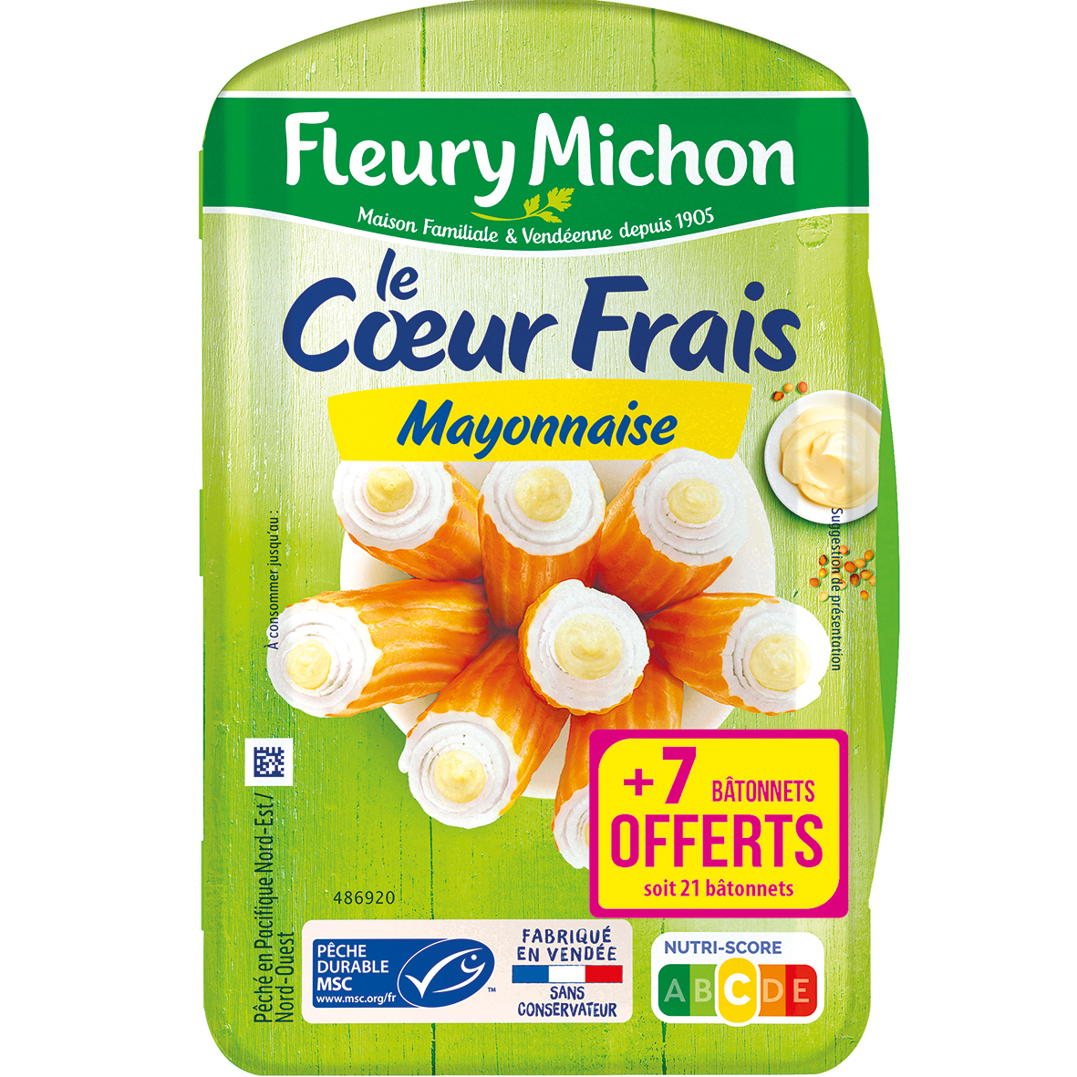 SURIMI COEUR FRAIS MAYONNAISE