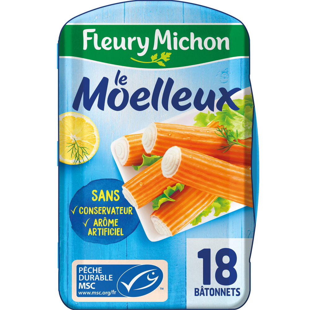  BATONNETS LE MOELLEUX FLEURY MICHON code EAN 3302740067785 