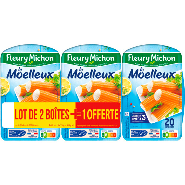 FLEURY MICHON SURIMI LE MOELLEUX 
 code EAN 3302740068256 