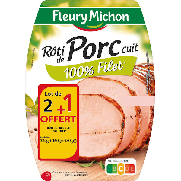 RÔTI DE PORC CUIT fleury michon