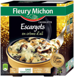 CASSOLETTE ESCARGOTS DE BOURGOGNE EN CRÈME D'AI...