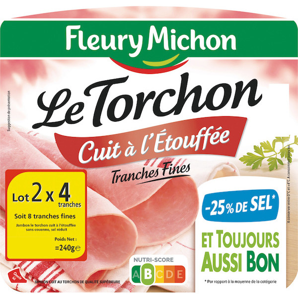 JAMBON CUIT À L'ÉTOUFFÉE FLEURY MICHON