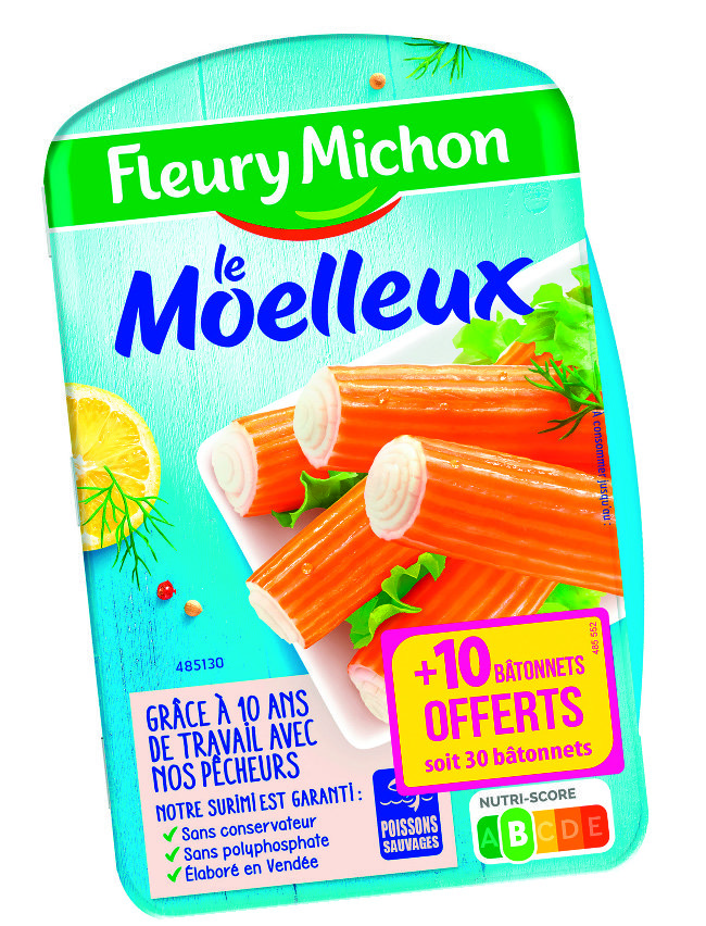 BÂTONNETS DE SURIMI LE MOELLEUX “FLEURY MICHON” 3302748023028 (3302748023028)