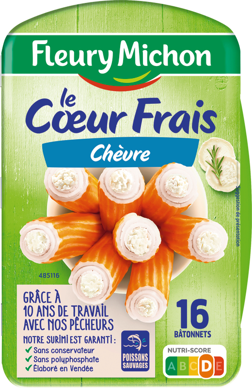 LE COEUR FRAIS CHÈVRE fleury michon