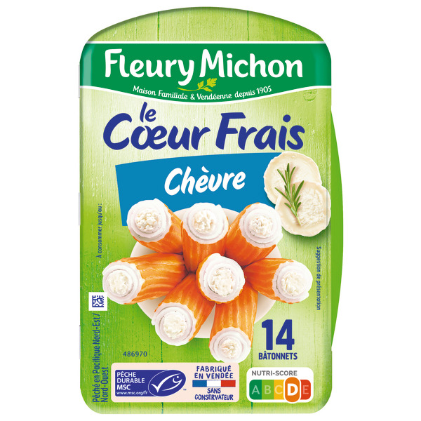 SURIMI CŒUR FRAIS CHÈVRE 

