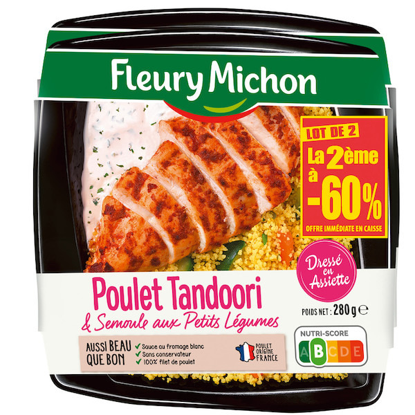 Plats cuisinés individuels