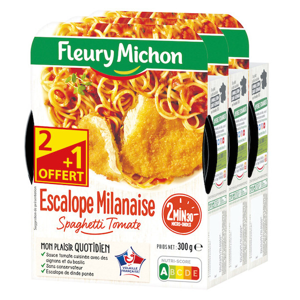 PLAT CUISINÉ FLEURY MICHON