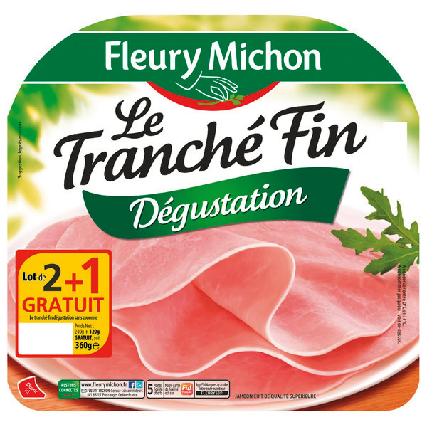 Jambon Dégustation 3302749743024 fleury-michon Jambon Dégustation 3302749743024 fleury-michon