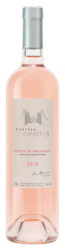 AOP CÔTES DE PROVENCE ROSÉ 2018 Château Vannières