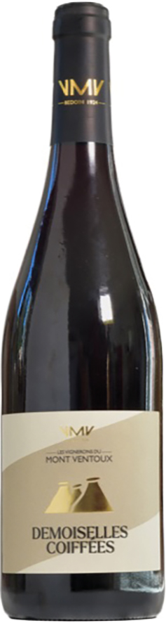LES VIGNERONS DU MONT VENTOUX AOC VENTOUX “DEMOISELLES COIFFÉES” code EAN 3302938600084 