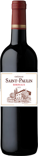 CHÂTEAU SAINT-PAULIN AOC BORDEAUX code EAN 3303293303009 