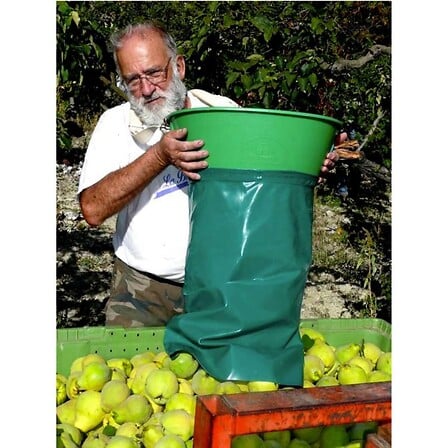 SANS Panier de récolte avec manche de vidage