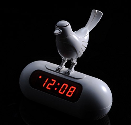 Réveil Électronique de mode creative jumping birdies réveil cartoon horloge numérique horloge de lit lumineux réveil code EAN 3304193998968 