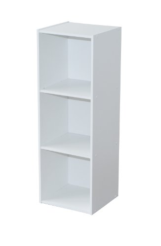 - 94486 - compo - etagère de 3 casiers - blanc ...