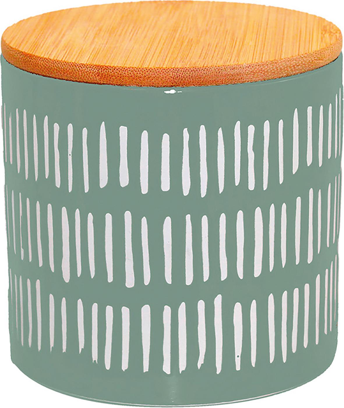  POT EN CÉRAMIQUE AVEC COUVERCLE BAMBOU code EAN 3304990411424 