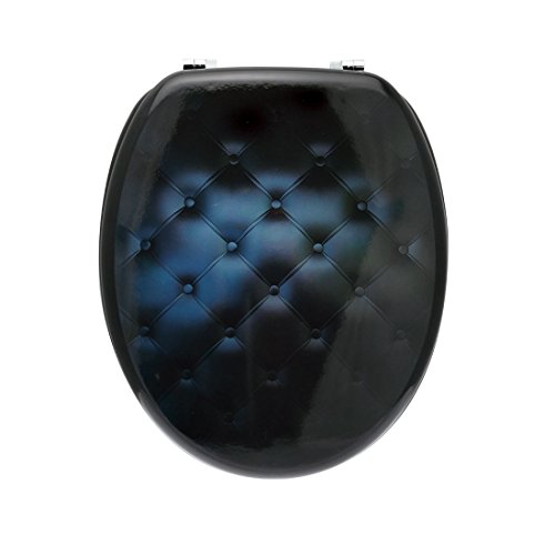 Frandis 191429 Abattant WC Décoration Effet Cui...