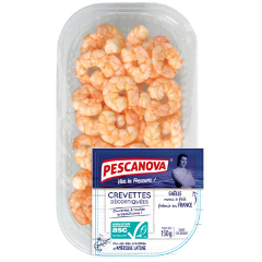 CREVETTES DÉCORTIQUÉES ASC (p) Pescanova