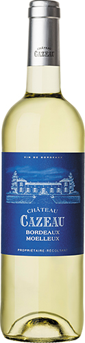 CHÂTEAU CAZEAU AOC BORDEAUX BLANC MOELLEUX code EAN 3306380151446 