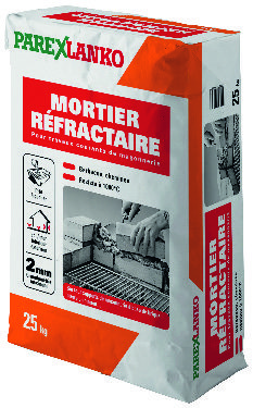 MORTIER RÉFRACTAIRE(1)(4)
