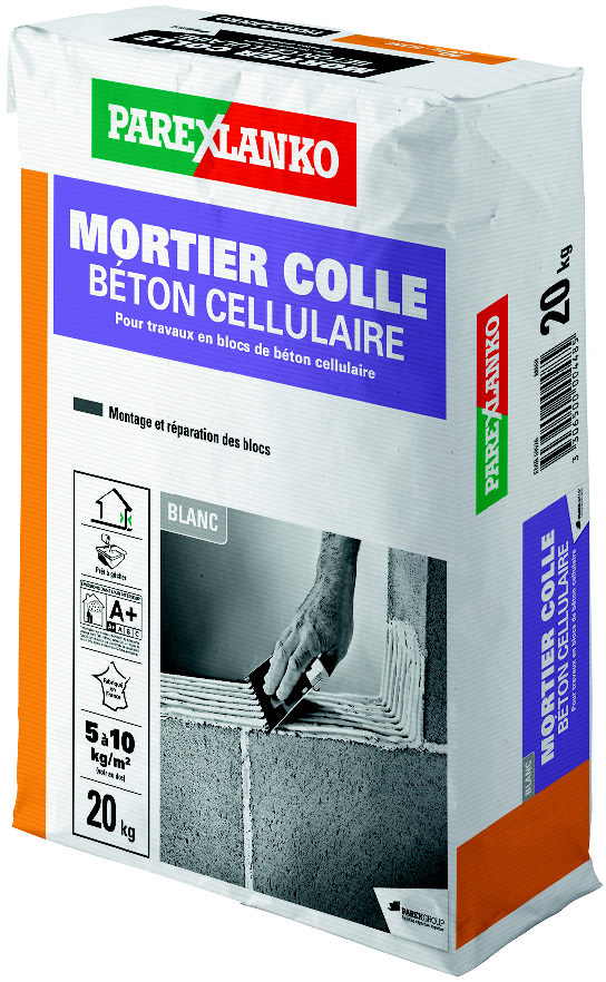 MORTIER COLLE BÉTON CELLULAIRE