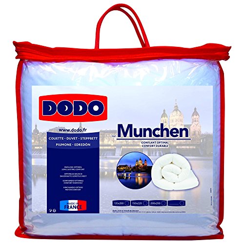 28301200 munchen couette polyester blanc 200 x ...