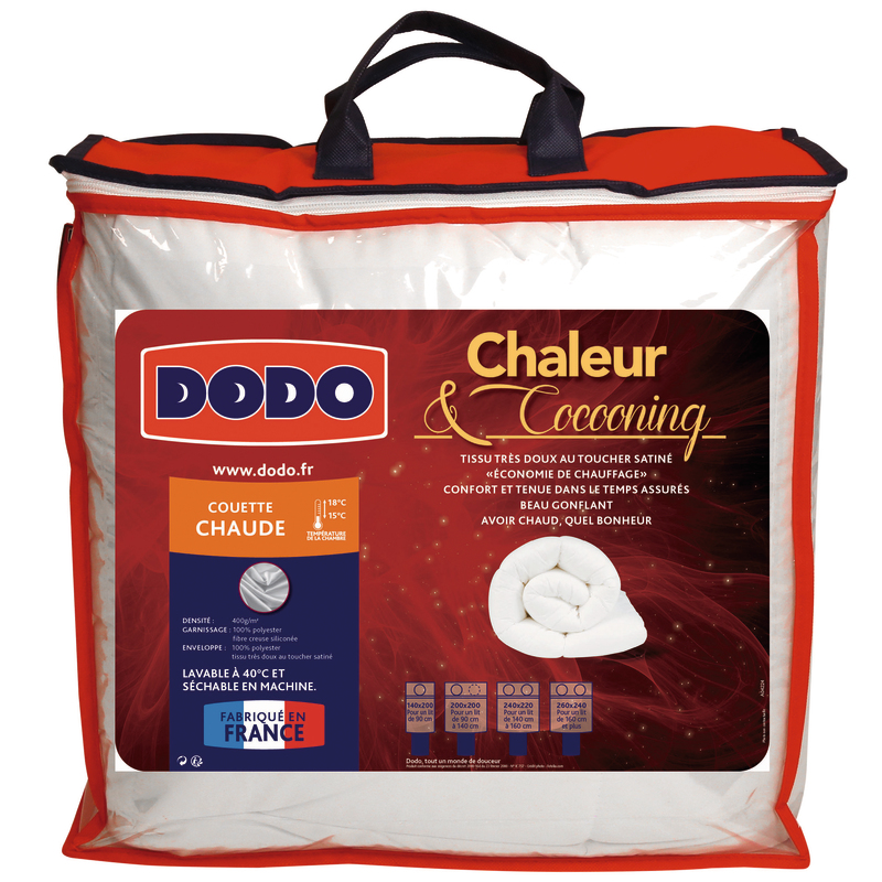 COUETTE CHAUDE 2 PERSONNES Dodo