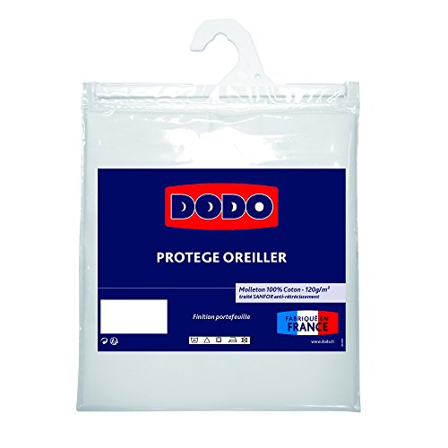 825146060 protège-oreiller blanc 60 x 60 cm