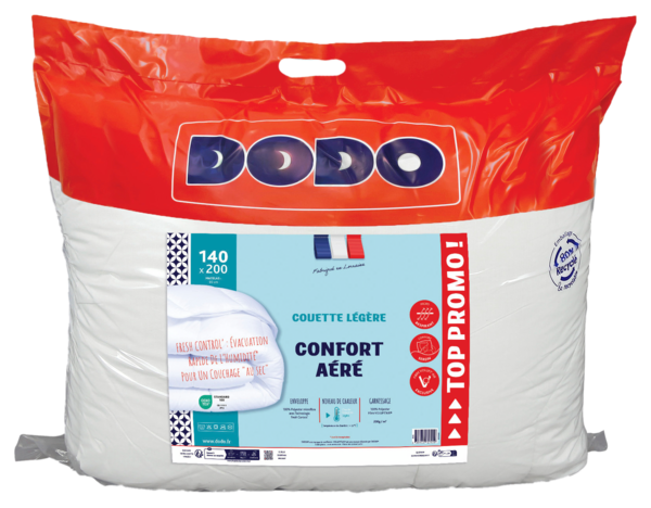 Couette Légère Dodo Confort Aéré  code EAN 3307419717459 