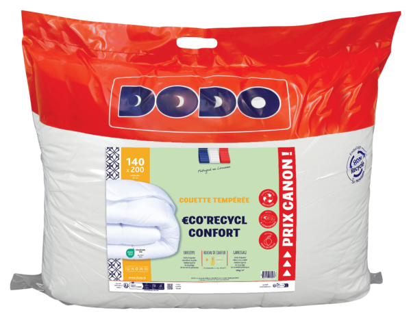 COUETTE TEMPÉRÉE DODO €CO'RECYCL CONFORT