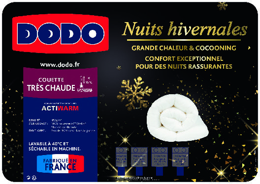 couette nuits hivernales 200 X 200 CM