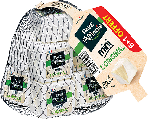  MINI “PAVÉ D'AFFINOIS”
L'ORIGINAL 31% Mat.Gr. code EAN 3307905199066 