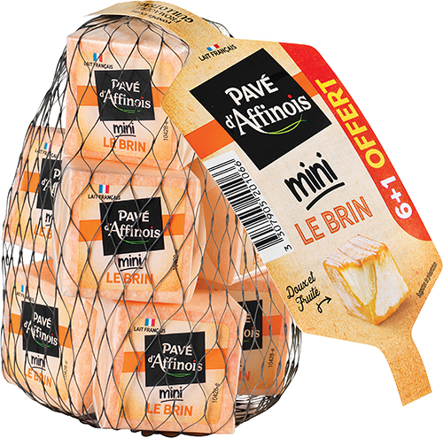  MINI “PAVÉ D'AFFINOIS”
LE BRIN 24% Mat.Gr. code EAN 3307905201066 