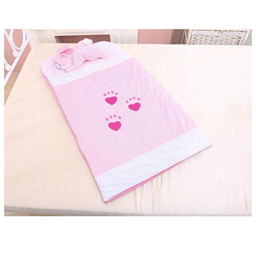 AngelPrice angelprice Animal en peluche enfants sac de couchage portable sac souple Nuit avec taie d'oreiller Convient pour enfant de menuisier coucher Nuit Sleepover Sac 3308370520669 (3308370520669)
