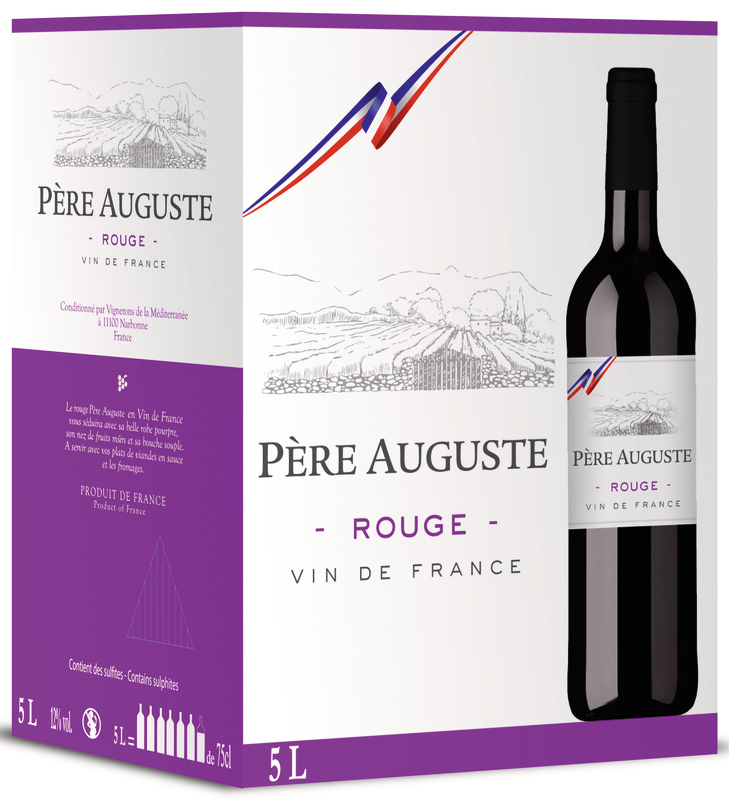 Père Auguste VIN DE FRANCE ROUGE Père Auguste code EAN 3308440066899 